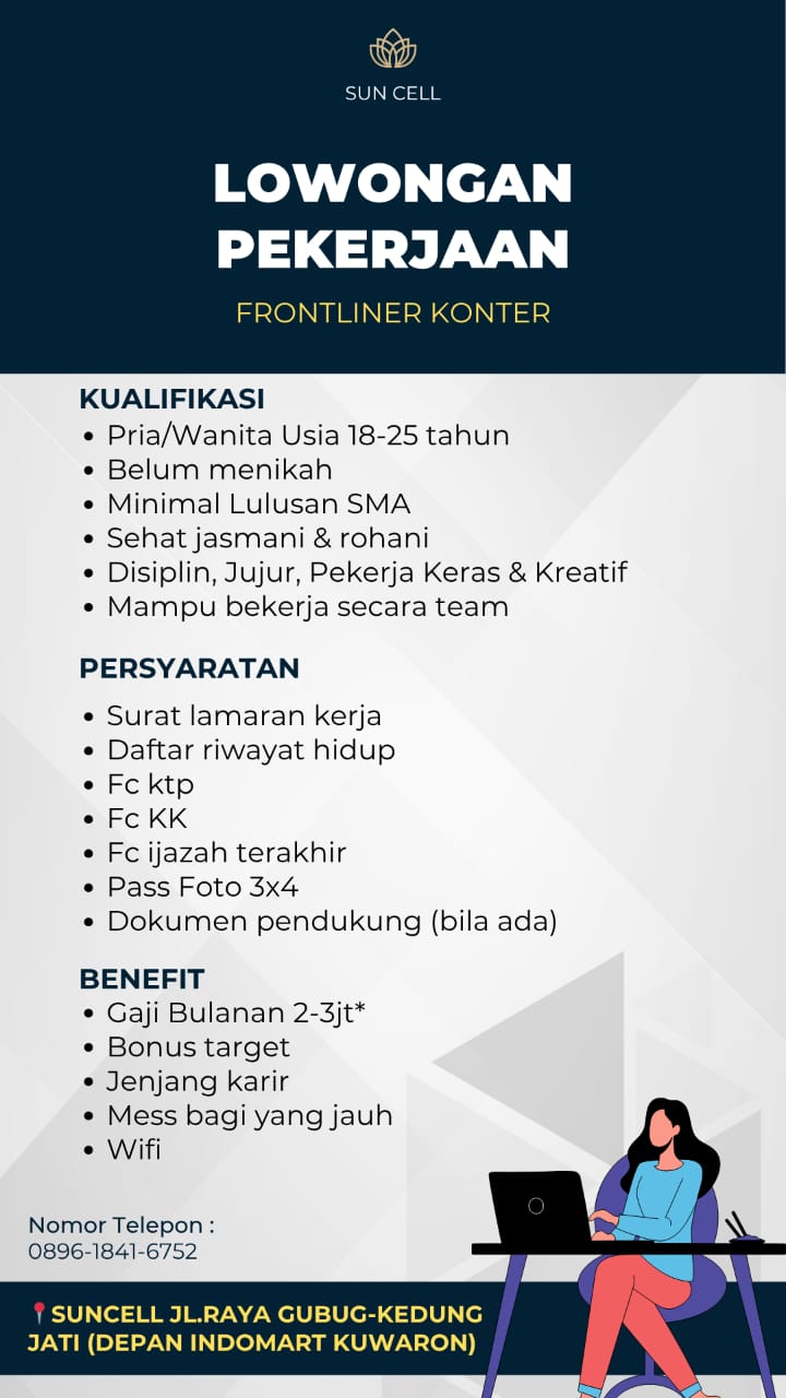 Here Are A Few Options, Keeping It Concise And Informative: Sun Cell Frontliner - Gubug Kedungjati (Indomart Kuwaron)