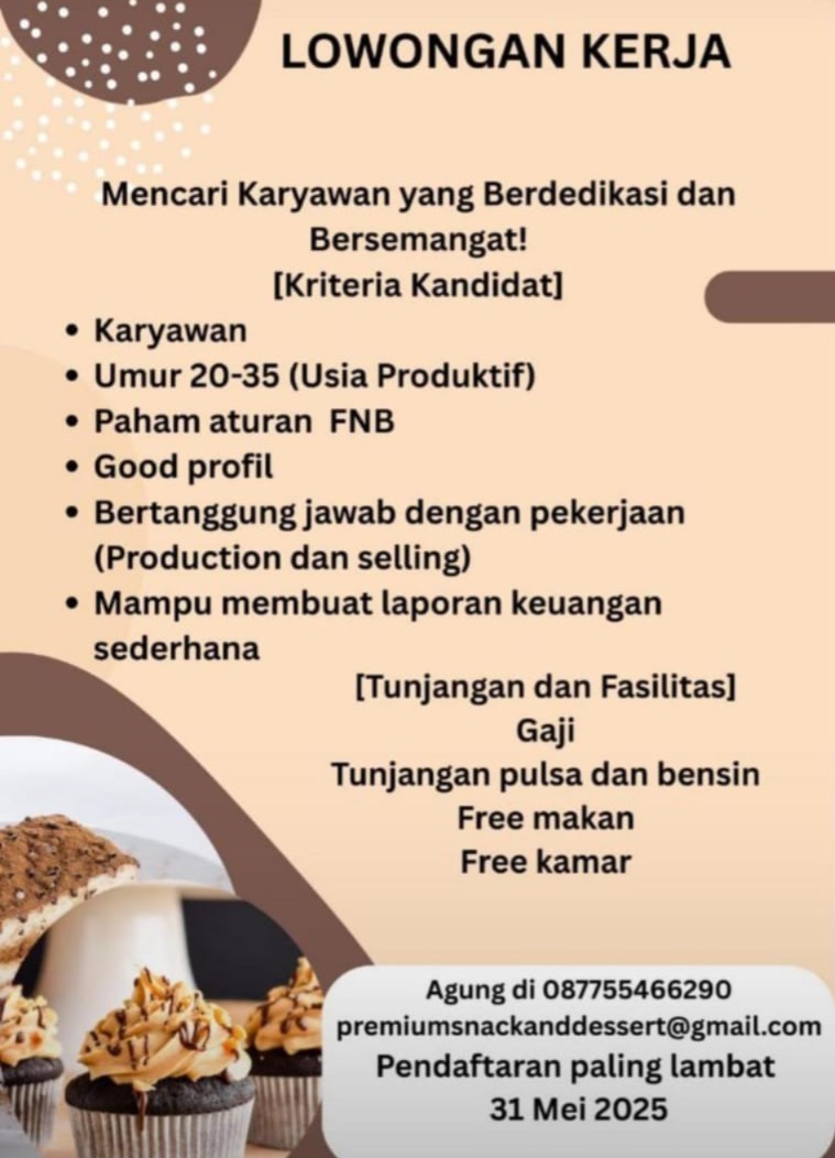 Lowongan Kerja Karyawan Toploker Di Jl Sulfat Tengah Kota Malang, Jawa Timur - Lowongankerjaonline.id Malang, Jatim: We'Re Hiring!